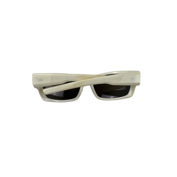 Lexxola - Neo 200 Sunglasses in Cream with Reflective Lenses main image 5